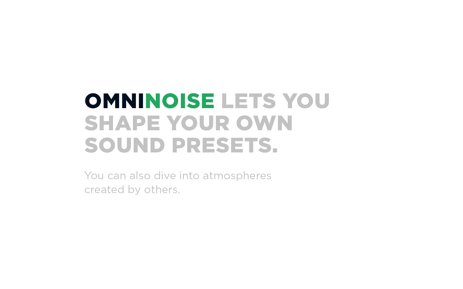 Omninoise presets